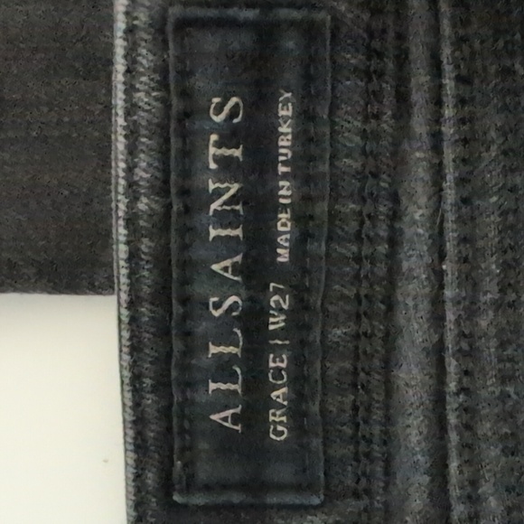 ALL SAINTS Grace Distressed Skinny Jeans - Picture 3 of 8